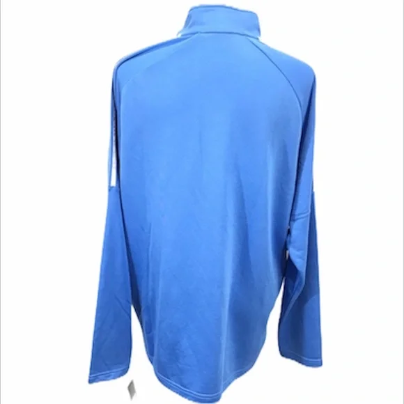 Adidas Golf French Terry Sweatshirt Blue Large - Picture 2 of 5